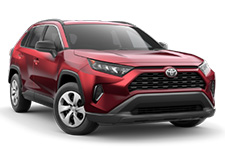 Car Hire Gorleston - RAV4 Auto - car hire Gorleston